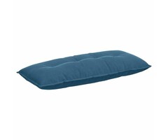 Vidaxl Gemütliches Rückenkissen Blau 120 x 50 cm - 37% Rabatt
