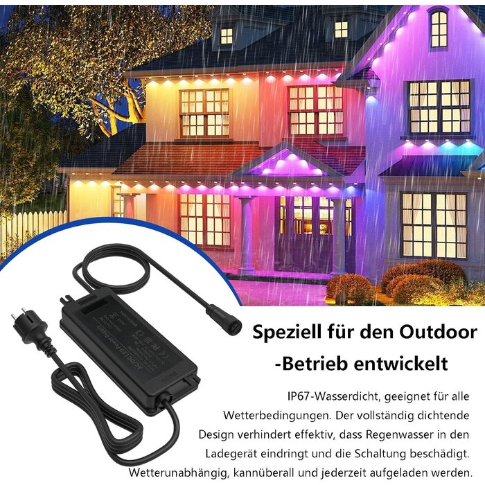 60W Netzteil für Niedervolt-Außenleuchten - 30% Rabatt