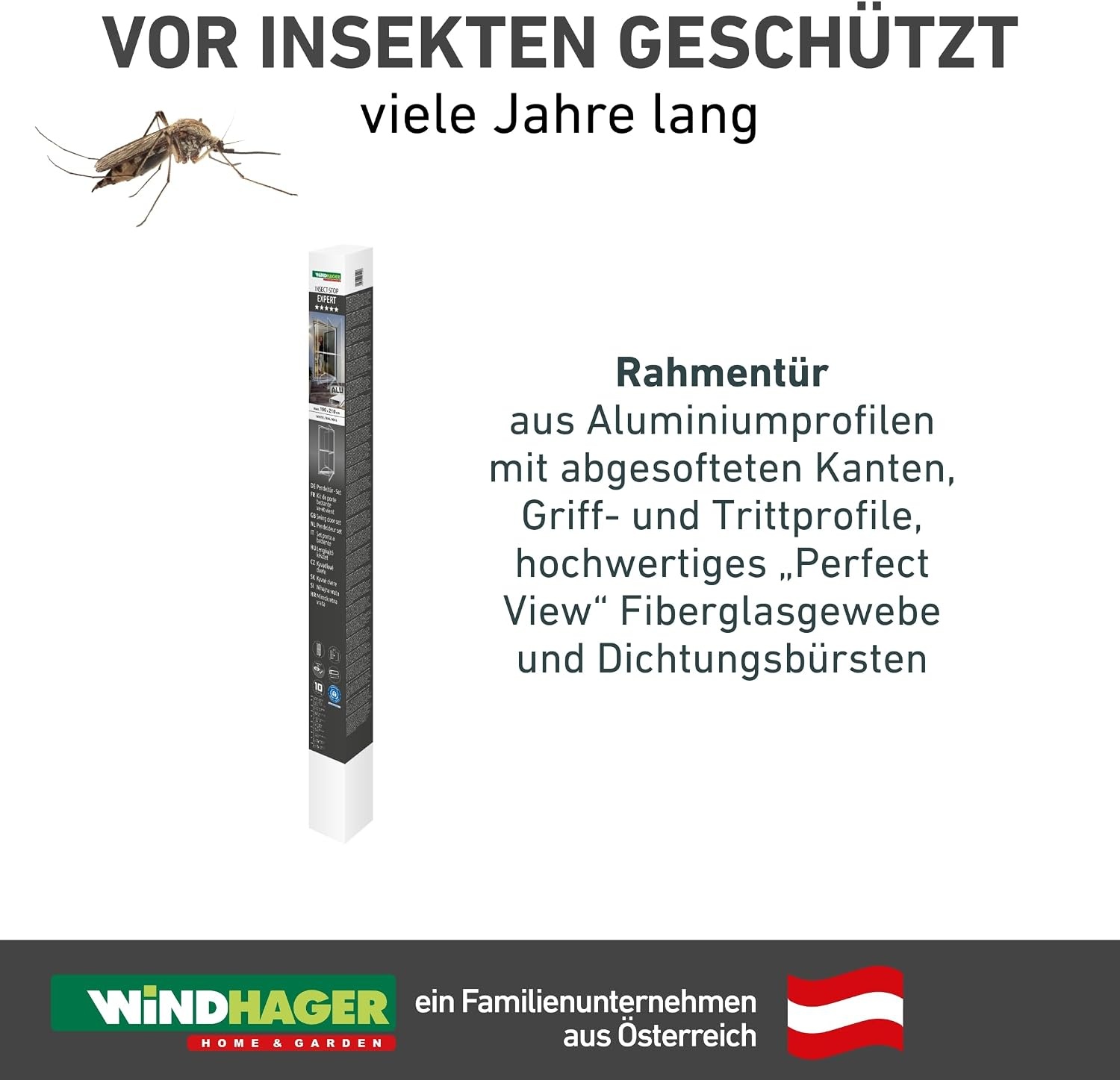 Pendeltür Fliegengitter 100 x 210 cm Anthrazit - 34% Rabatt