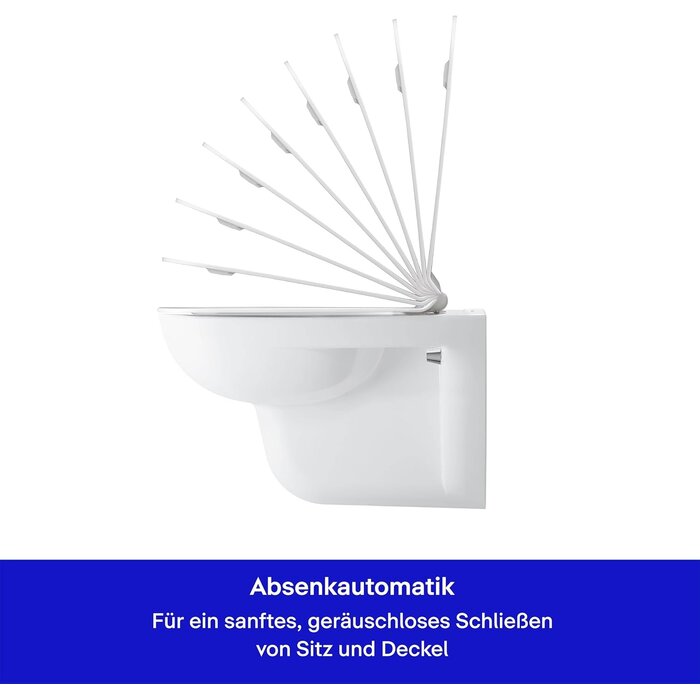 WC-Sitz D-Code Compact Größe S, Weiß, Absenkautomatik - 34% Rabatt