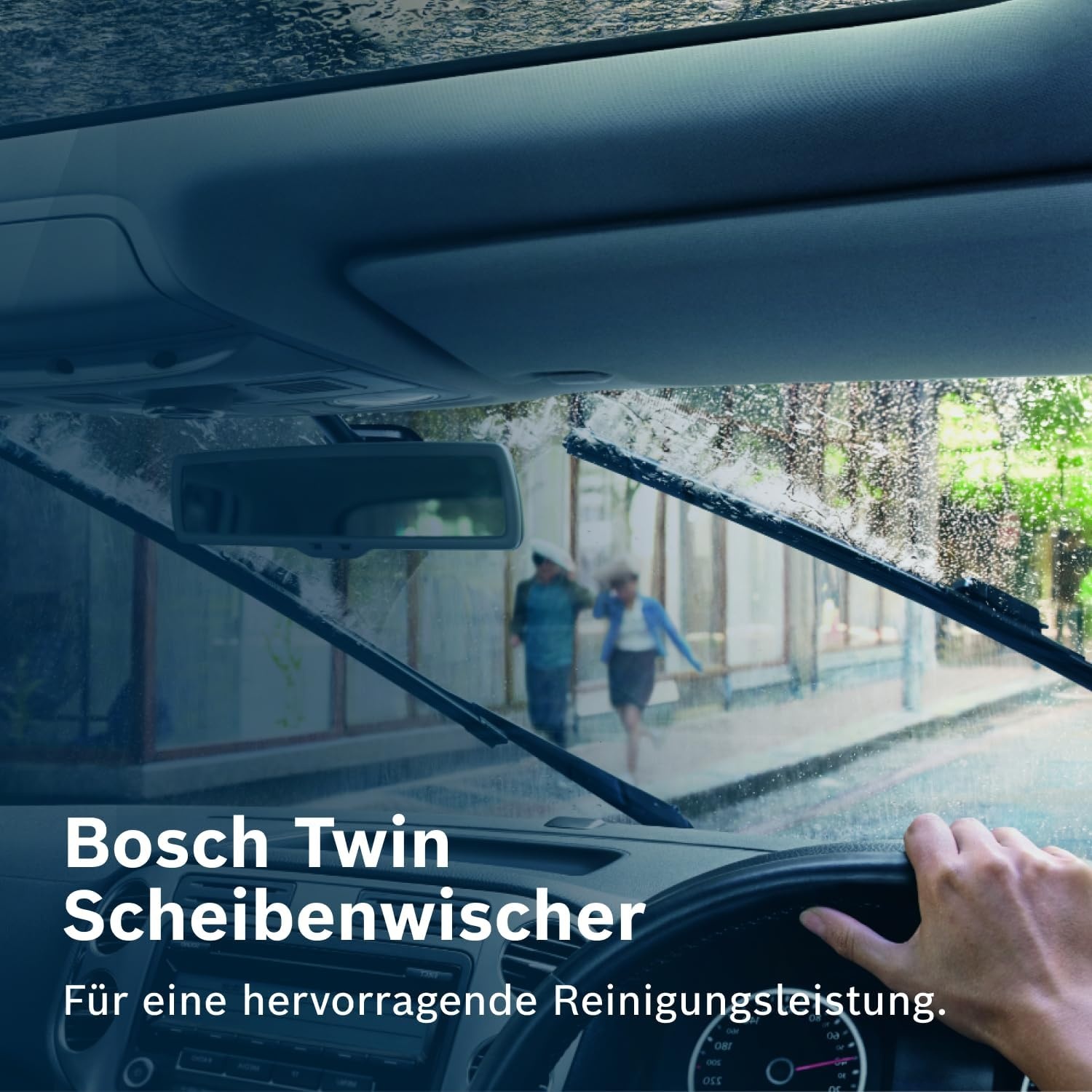 Scheibenwischer Set 530mm + 475mm - 29% Rabatt - Schwarz - Zustand: Ausgepackt