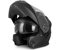 Klapphelm Mattschwarz ECE 22.06 - 40% Rabatt - Outlet