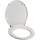 Universeller Toilettensitz, Weiß, Soft-Close, Antibakteriell - 29% Rabatt