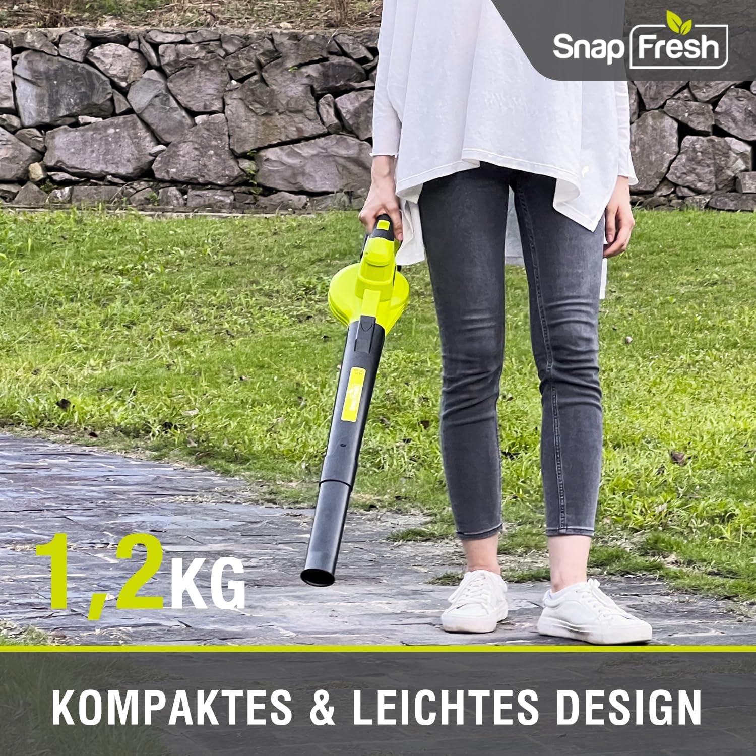 Akku-Laubbläser 20V, 209 km/h, 1,2 kg - 34% Rabatt
