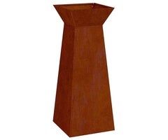 Vidaxl Säulen-Pflanzkübel in Rostoptik 40x40x101 cm - 45% Rabatt
