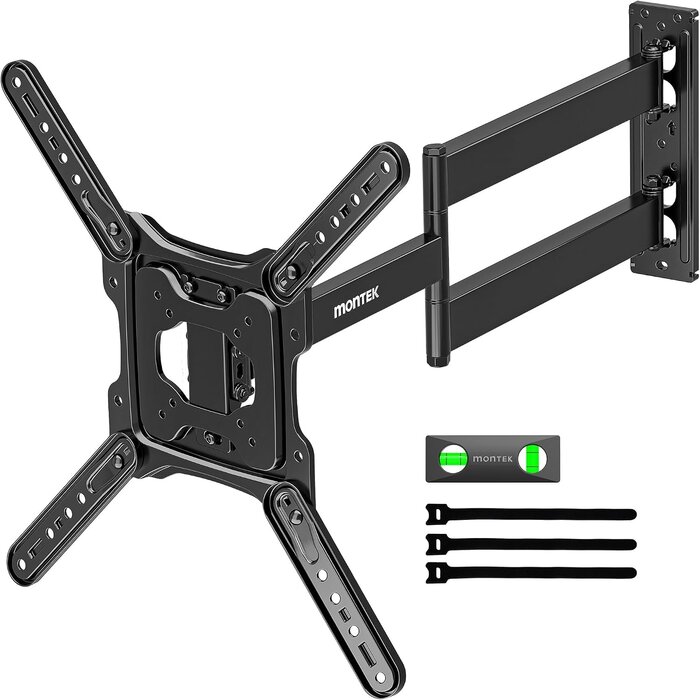 TV-Wandhalterung, schwenkbar, 946 mm Arm, 34% Rabatt, 23-65 Zoll, VESA 400x400