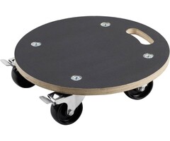 Robuster Pflanzenroller 380 mm, 200 kg Tragkraft - 42% Rabatt