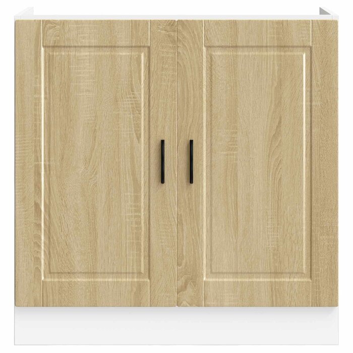 Spülenunterschrank Porto Sonoma-Eiche 80 cm - 34% Rabatt