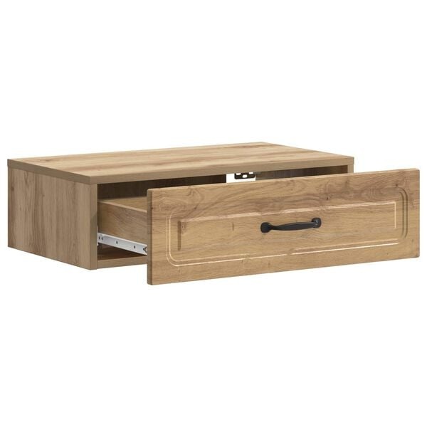 Wandbeistelltisch Handwerker-Eiche 59cm - 33% Rabatt