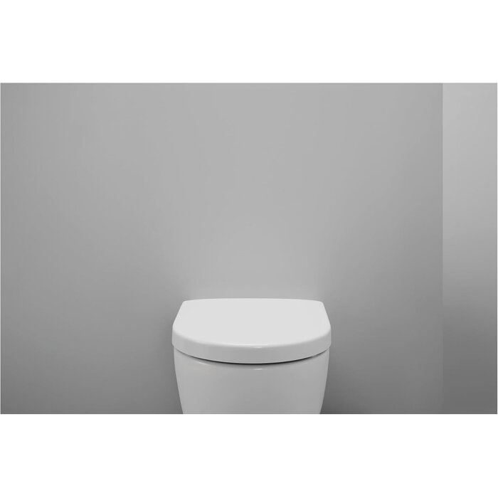 WC-Sitz D-Form Soft-Close Weiß 432x374mm - 33% Rabatt