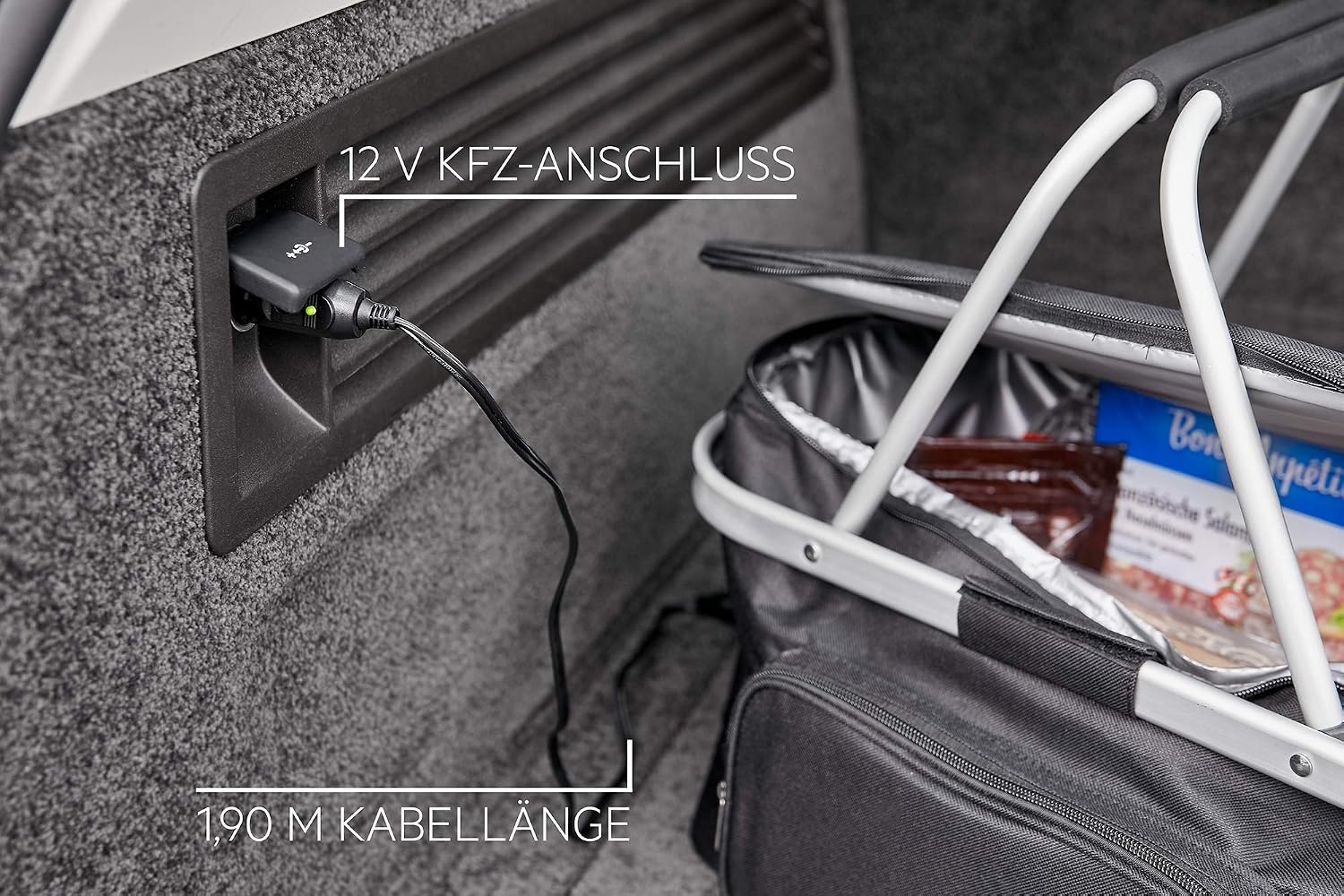 Thermoelektrische Kühltasche 26L, 12V für Auto & Camping - 34% Rabatt