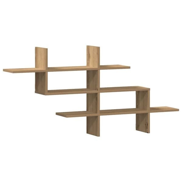 Wandregal Artisan-Eiche 124,5x18x60,5 cm - 33% Rabatt