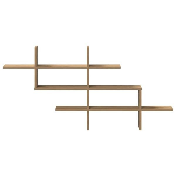 Wandregal Artisan-Eiche 124,5x18x60,5 cm - 33% Rabatt