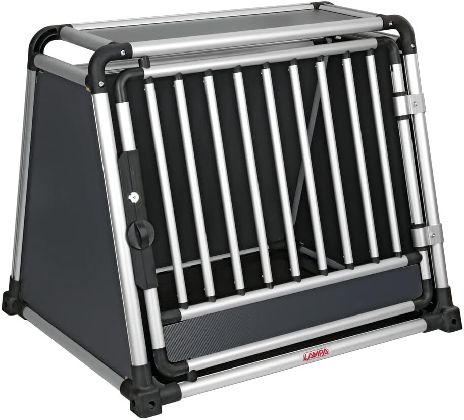 Aluminium Hundetransportbox 80x65x66 cm - 35% Rabatt