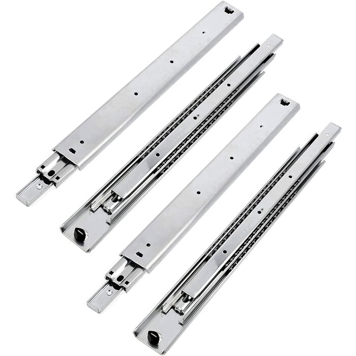 Schwerlast-Kugelführung 700 mm, Chrime, L, 2er-Set - 31% Rabatt