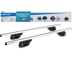 Dachträger für offene Dachreling 120 cm - 40% Rabatt - Aluminium