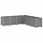 Modulares Pflanzkübel Set 160x160x53 cm Hellgrau - 35% Rabatt