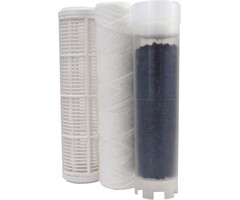 Regenwasserfilter-Set 3-teilig für 10 Zoll Gehäuse - 38% Rabatt