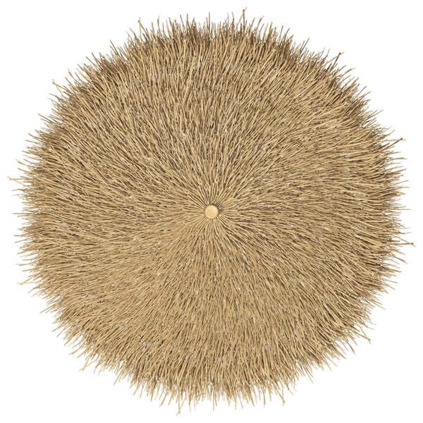 Bambus-Sonnenschirm Bananenblatt 210cm - 35% Rabatt - Ausgepackt