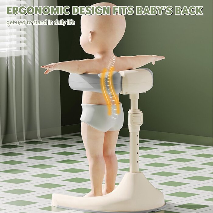 Ergonomische Baby-Duschstandhilfe, Grau - 31% Rabatt