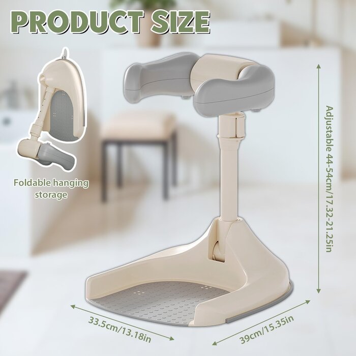 Ergonomische Baby-Duschstandhilfe, Grau - 31% Rabatt