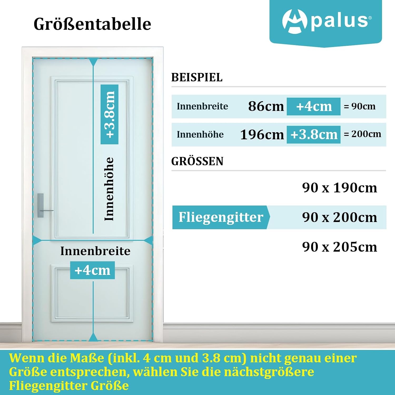 Magnet-Fliegengitter 90x200 cm - Robust & Wetterfest - 30% Rabatt