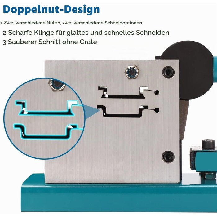 Hutschienenschneider für 35 mm DIN-Schienen - 50 cm Skala - 35% Rabatt