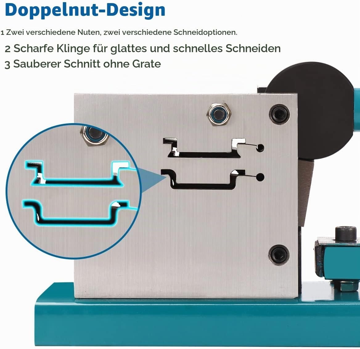 Hutschienenschneider für 35 mm DIN-Schienen - 50 cm Skala - 35% Rabatt