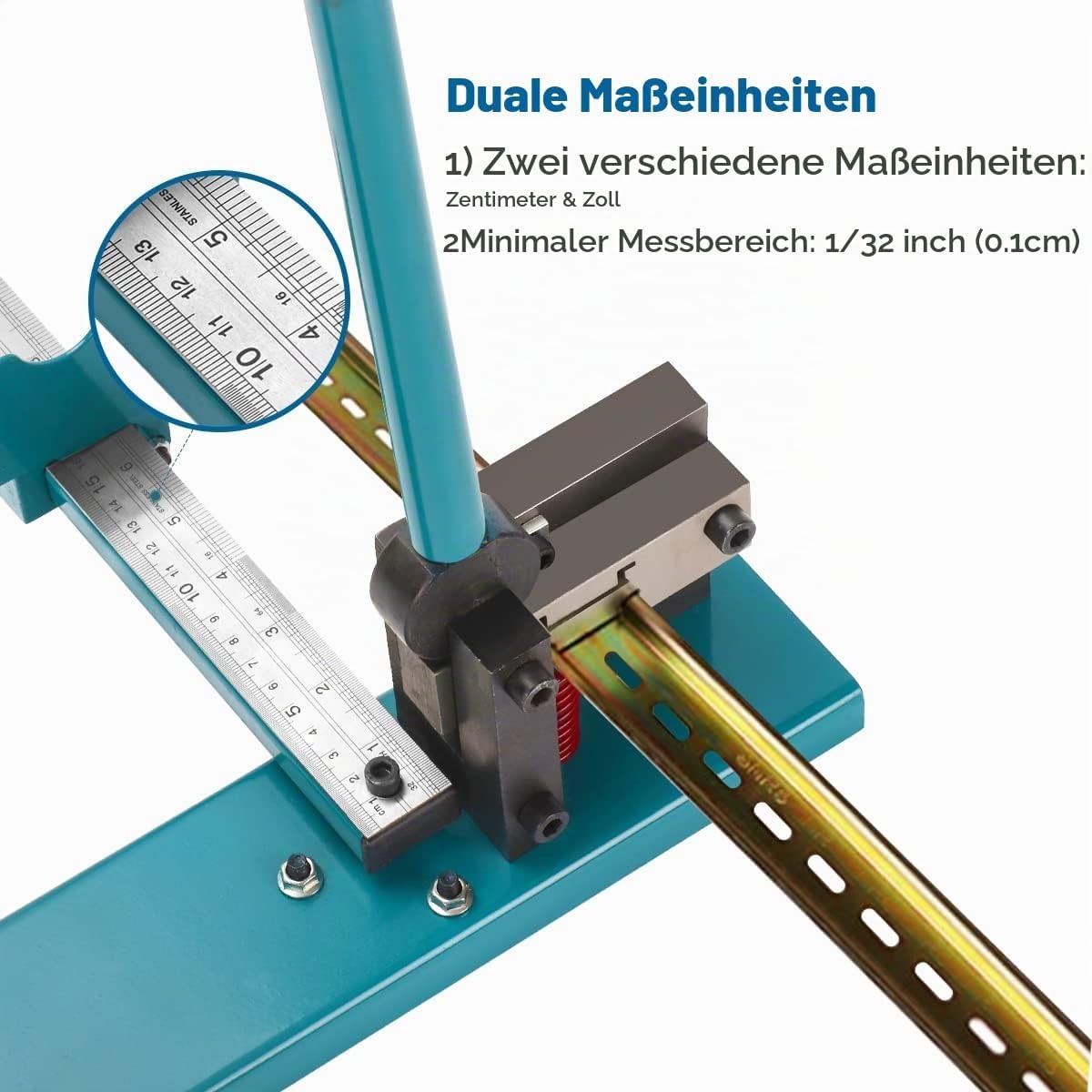 Hutschienenschneider für 35 mm DIN-Schienen - 50 cm Skala - 35% Rabatt
