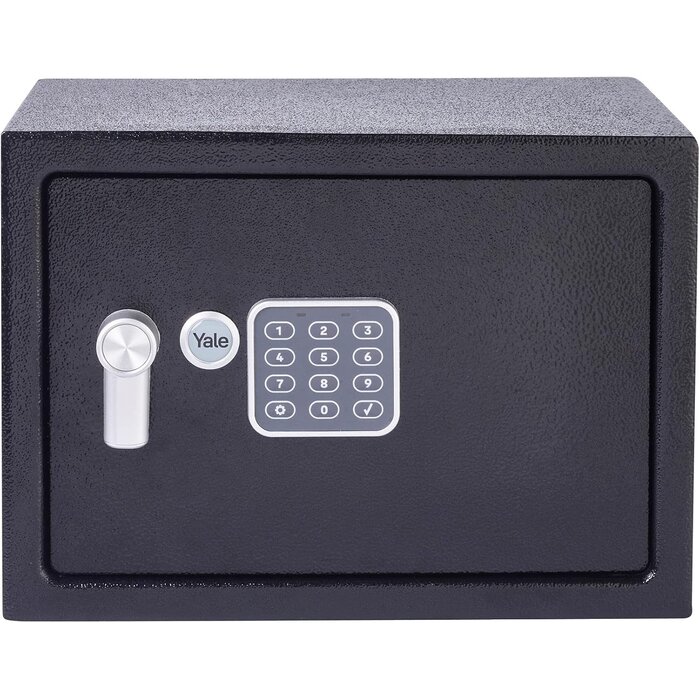 Elektronischer Möbeltresor 16,3L, Schwarz, Wand-/Bodenmontage - 33% Rabatt