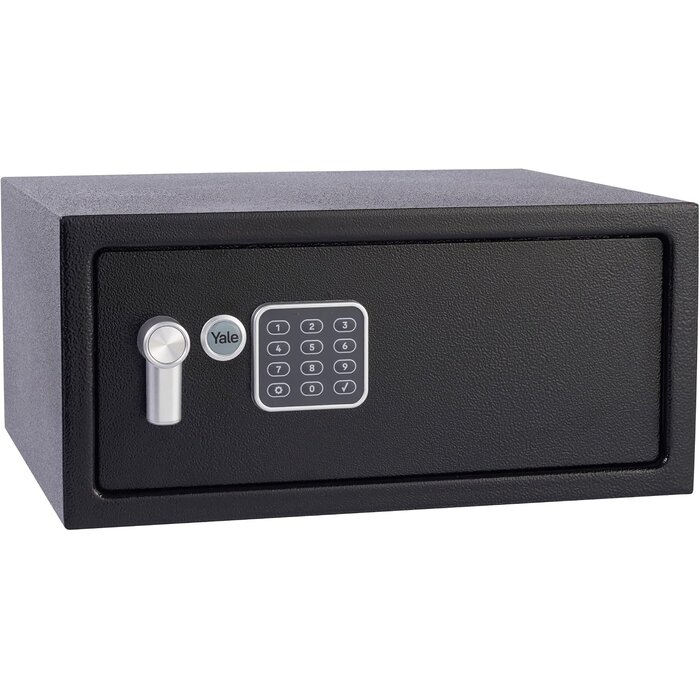 Elektronischer Möbeltresor 16,3L, Schwarz, Wand-/Bodenmontage - 33% Rabatt