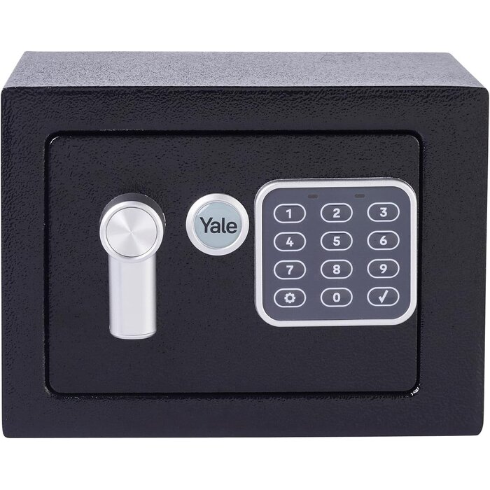 Elektronischer Möbeltresor 16,3L, Schwarz, Wand-/Bodenmontage - 33% Rabatt