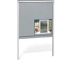 Insektenschutz-Rollo 130x160 cm, Weiß, zuschneidbar - 37% Rabatt