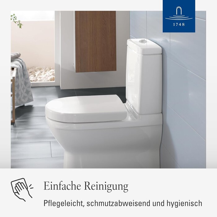 WC-Sitz O.novo D-Form Duroplast Weiß Alpin M - 33% Rabatt