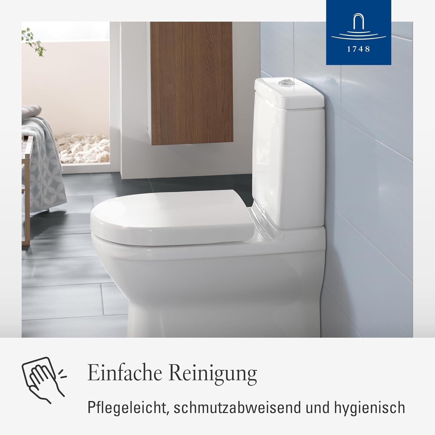 WC-Sitz O.novo D-Form Duroplast Weiß Alpin M - 33% Rabatt