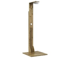 Vidaxl Gartendusche aus Kiefernholz & Edelstahl 214,5 cm - 41% Rabatt