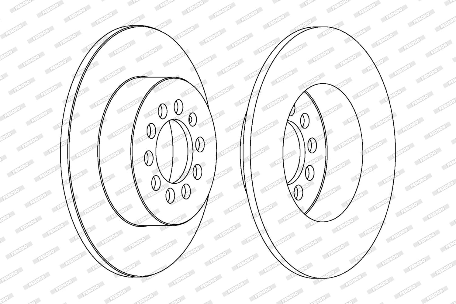 Bremsscheiben für Audi A3 Hinterachse | 2er Set | 32% Rabatt
