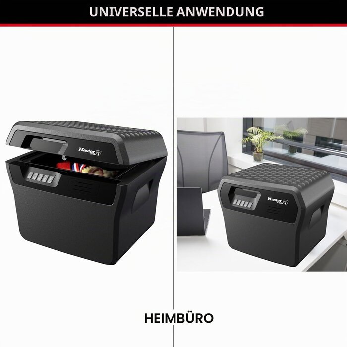 Feuerfester Dokumententresor 18,5L - Elektronisches Zahlenschloss - 30% Rabatt