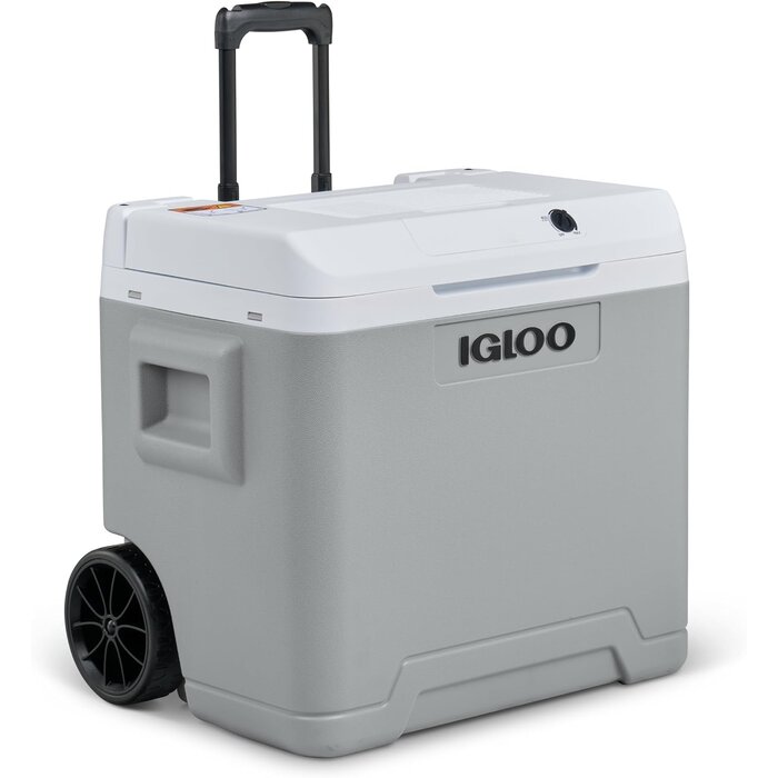 Elektrische Kühlbox 42L für Auto & Camping - 34% Rabatt - Grau