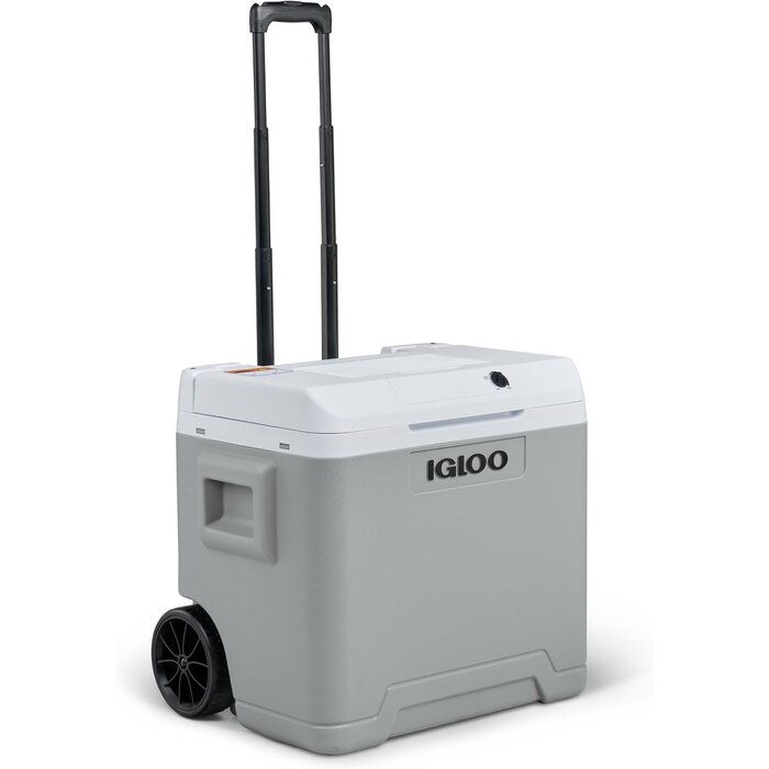 Elektrische Kühlbox 42L für Auto & Camping - 34% Rabatt - Grau