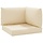 Palettenkissen-Set, 3-tlg., Oxford-Gewebe, Beige - 33% Rabatt