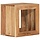 Hocker aus massivem Akazienholz 40 x 30 x 40 cm - 34% Rabatt