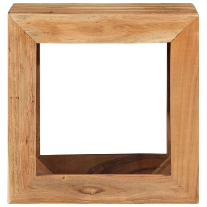 Vidaxl Hocker aus massivem Akazienholz 40 x 30 x 40 cm - 34% Rabatt