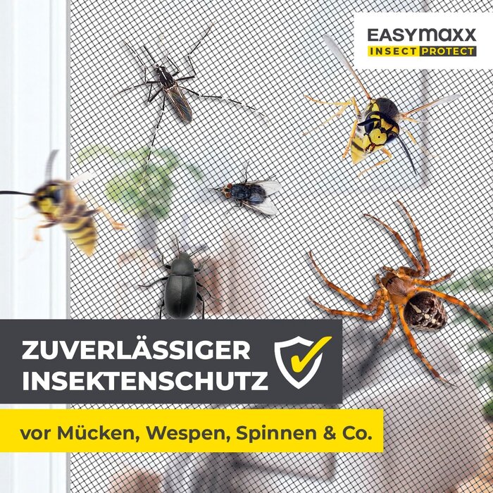 Teleskop-Insektenschutz Fenster Anthrazit - 33% Rabatt