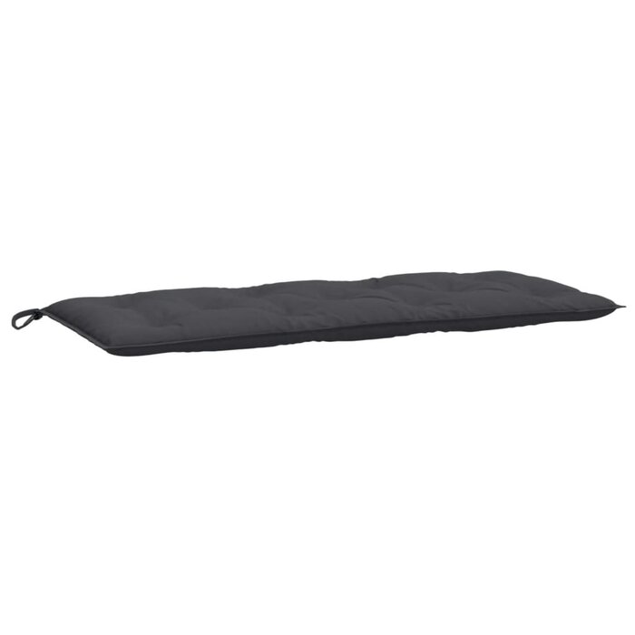 Vidaxl Gartenbankkissen 2er Set 120x50x7 cm Anthrazit - 32% Rabatt