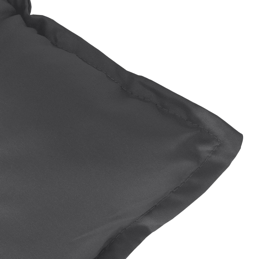 Vidaxl Gartenbankkissen 2er Set 120x50x7 cm Anthrazit - 32% Rabatt