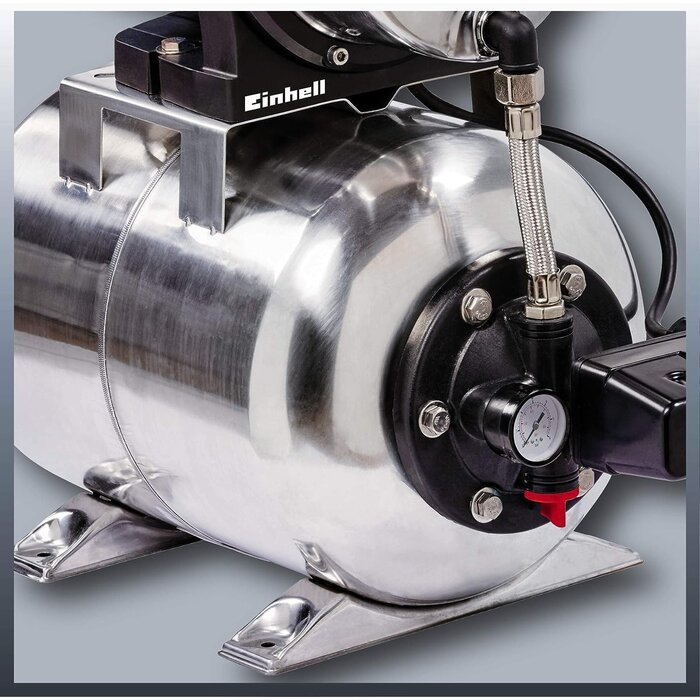 Einhell Hauswasserwerk 1200W, 5000L/h, 20L Edelstahl-Druckkessel - 35% Rabatt