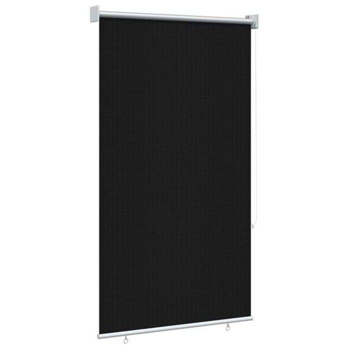 Vidaxl Außenrollo 80 x 230 cm aus HDPE, UV-beständig, Schwarz - 32% Rabatt