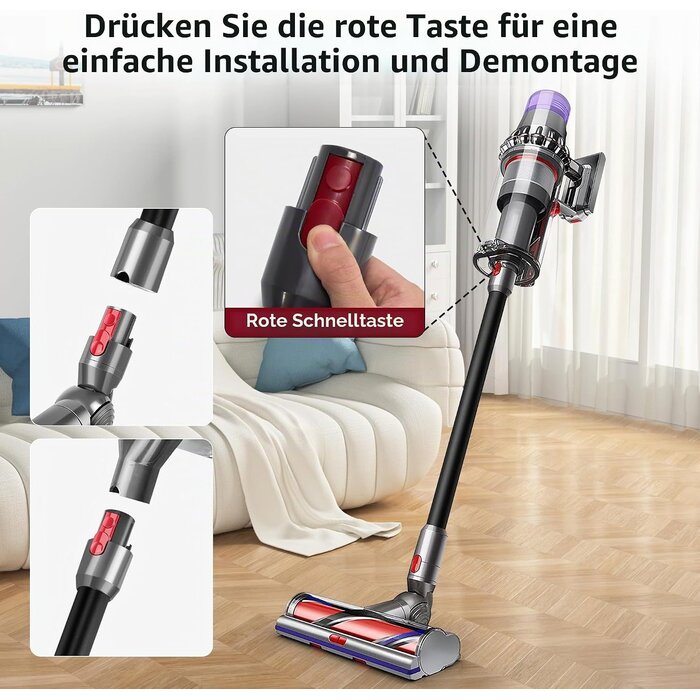 Teleskop-Saugrohr für V7-V15 Staubsauger - 30% Rabatt