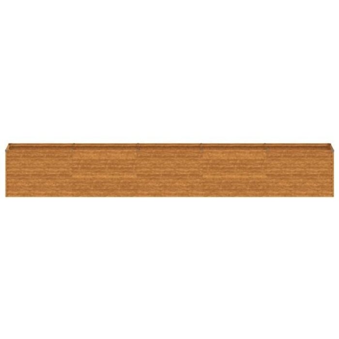 Vidaxl Hochbeet aus Cortenstahl 482 x 50 x 69 cm - 35% Rabatt